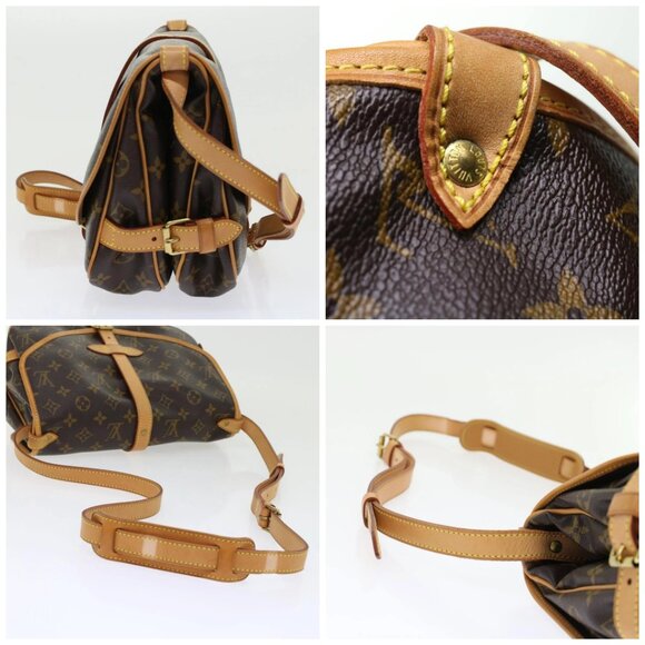 LOUIS VUITTON Monogram Saumur 30 Shoulder Bag M42256 LV Auth 45666AV - Picture 16 of 16